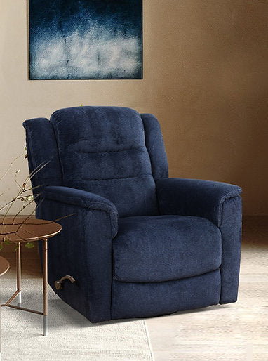 Recliner Chair Blue - IF 6347 - Royal Living Furniture