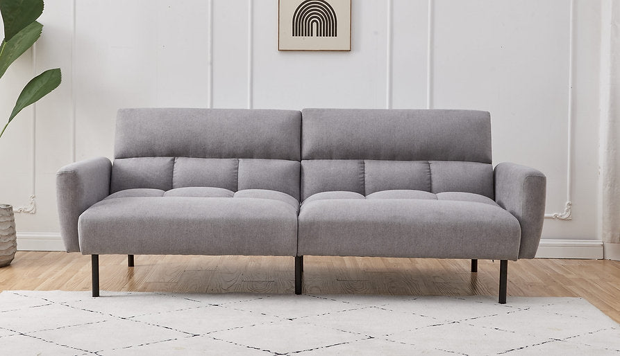 Klik Klak Sofa Bed Grey  Fabric - IF 8041 - Royal Living Furniture