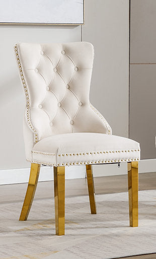 Chair Creme - C 1453 - Royal Living Furniture