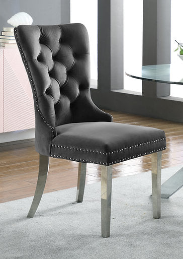 Chair Grey - C 1260 - Royal Living Furniture