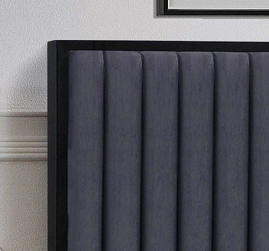 Bed Black-IF 5545 - Royal Living Furniture
