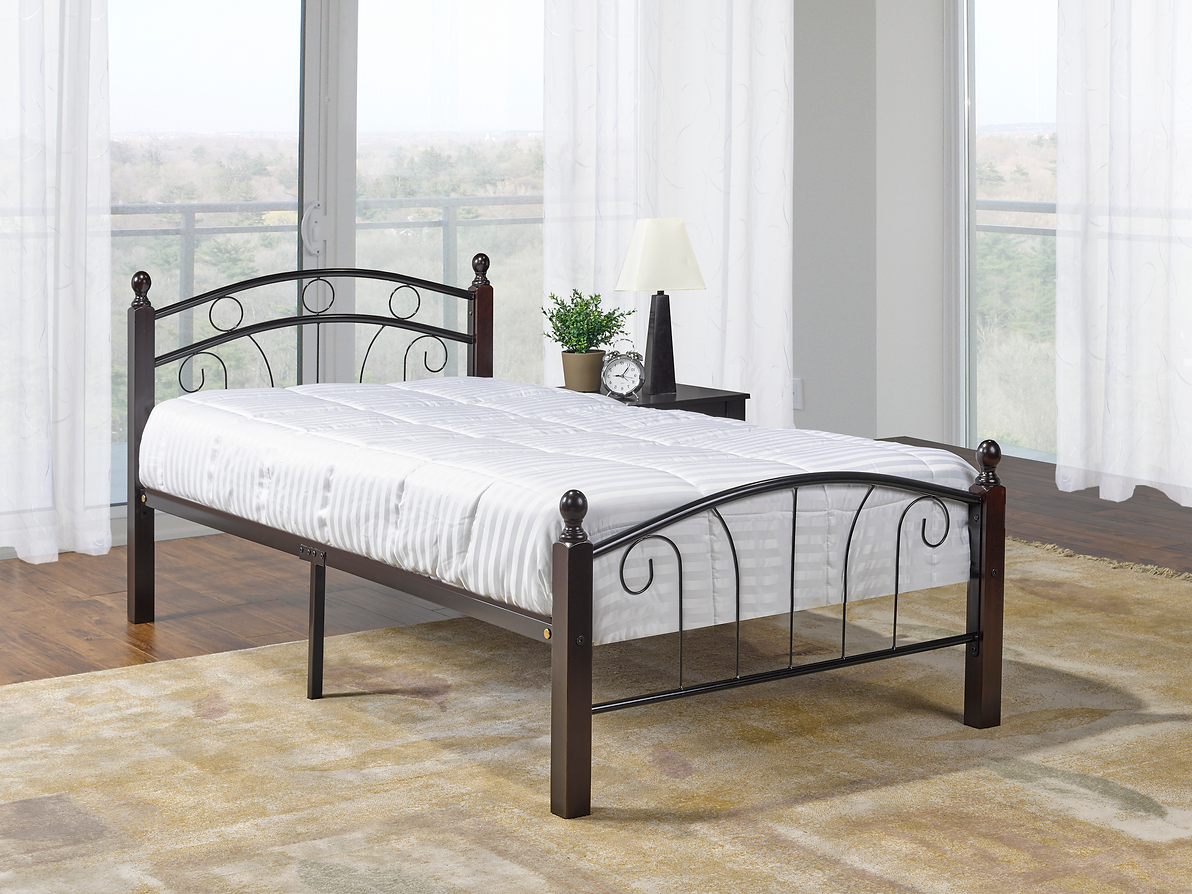 Bed Black - IF128 - Royal Living Furniture