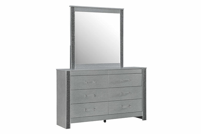 Logan-Silver Bedroom Set - Royal Living Furniture