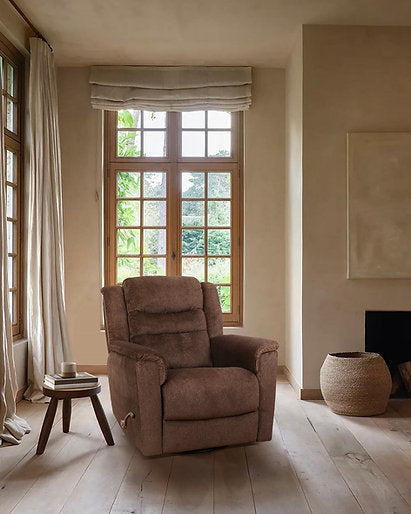 Recliner Chair Brown - IF 6346 - Royal Living Furniture