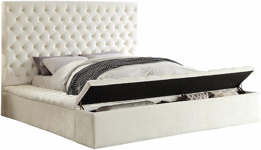 Bed Ceme Beige-IF 5792 - Royal Living Furniture