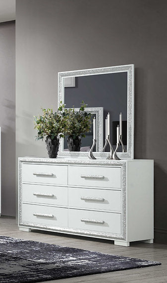 Andros Dresser & Mirror - Royal Living Furniture