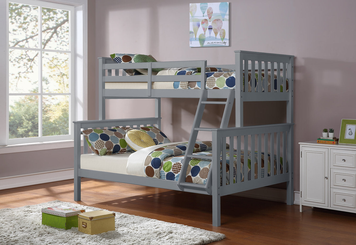 Bunk Bed-B 102 - Royal Living Furniture