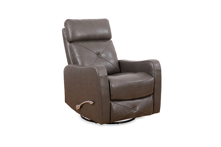 Recliner Chair Charcoal Leather - IF 6330 - Royal Living Furniture