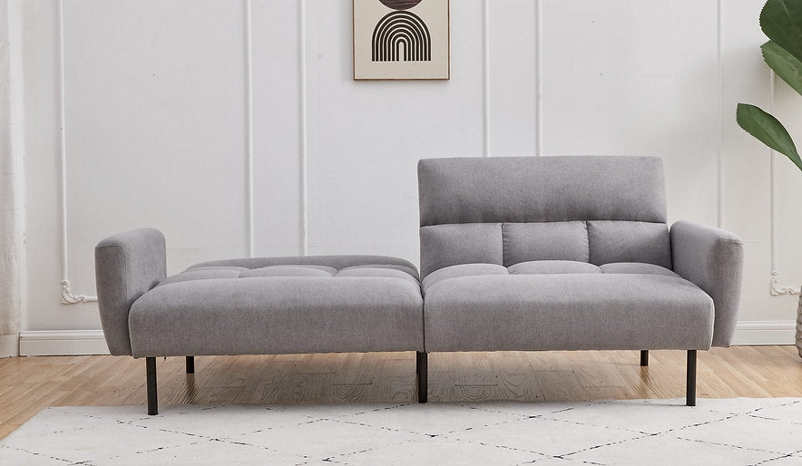 Klik Klak Sofa Bed Grey  Fabric - IF 8041 - Royal Living Furniture