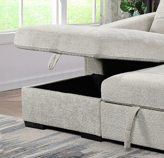 LHF Sofabed Sectional - IF 9085 - Royal Living Furniture