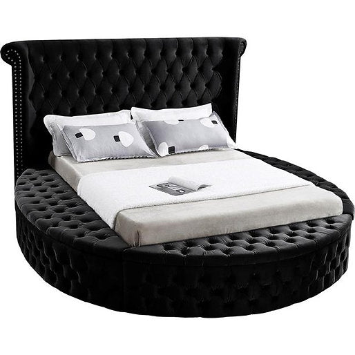 Bed Black-IF 5773 - Royal Living Furniture