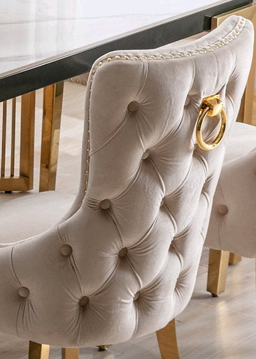 Chair Creme - C 1285 - Royal Living Furniture