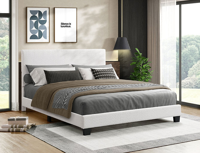 Bed Creme Beige-IF 5582 - Royal Living Furniture