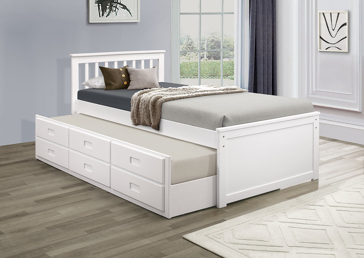 Bright & Airy Captain Bed - IF 300 - Royal Living Furniture
