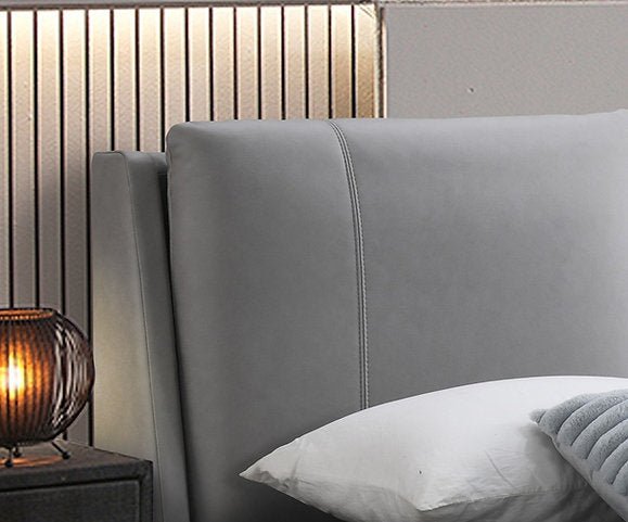Bed Grey-IF 5340 - Royal Living Furniture