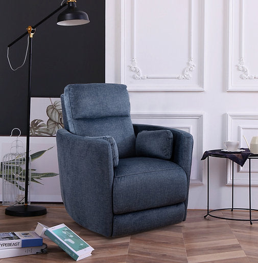 Recliner Chair Blue - IF 6340 - Royal Living Furniture