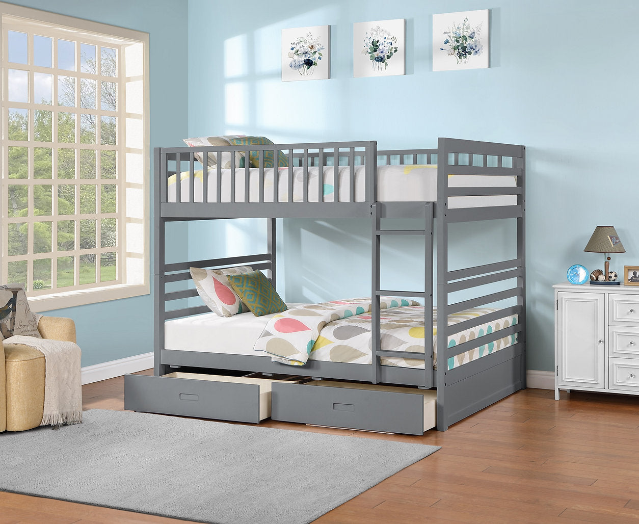 Bunk Bed-B 115 - Royal Living Furniture
