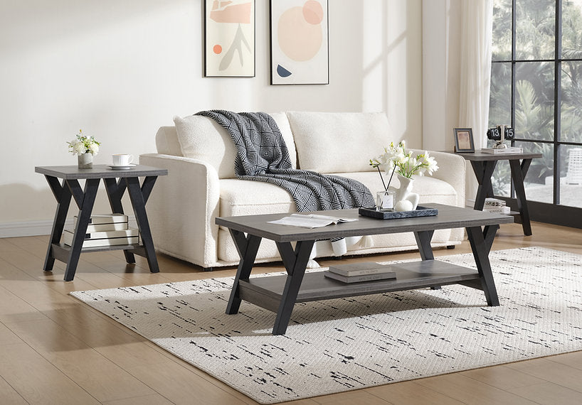 3pc Coffee Table Set - IF 3505 - Royal Living Furniture