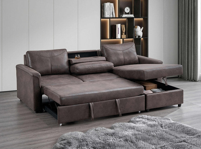 RHF Sofabed Sectional - IF 9076 - Royal Living Furniture