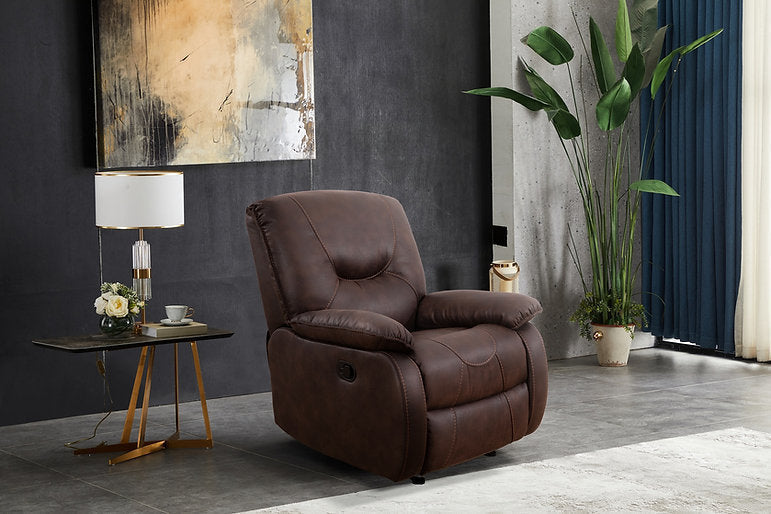 Recliner Chair Brown - IF 6351 - Royal Living Furniture