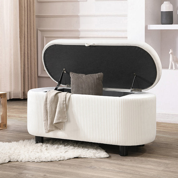 Oval Storage Bench - IF 6212 - Royal Living Furniture