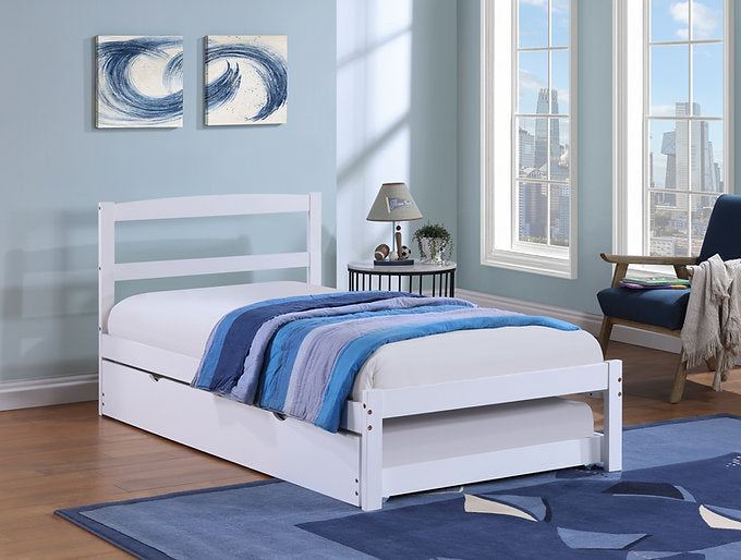Smart & Sturdy Single Bed-IF-416 - Royal Living Furniture