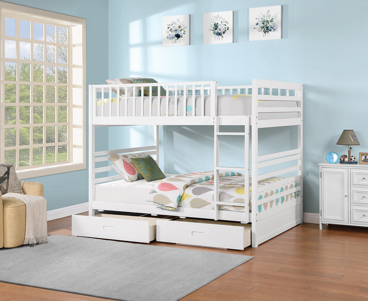 Bunk Bed-B 115 - Royal Living Furniture