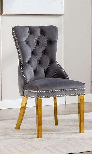 Chair Grey - C 1450 - Royal Living Furniture