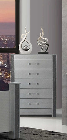 Logan-Silver Chest - Royal Living Furniture