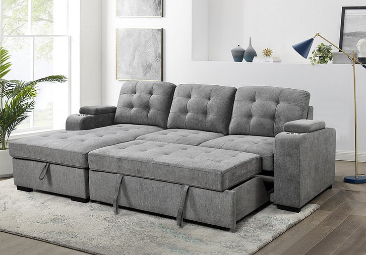 LHF Sofabed Sectional - IF 9050 - Royal Living Furniture