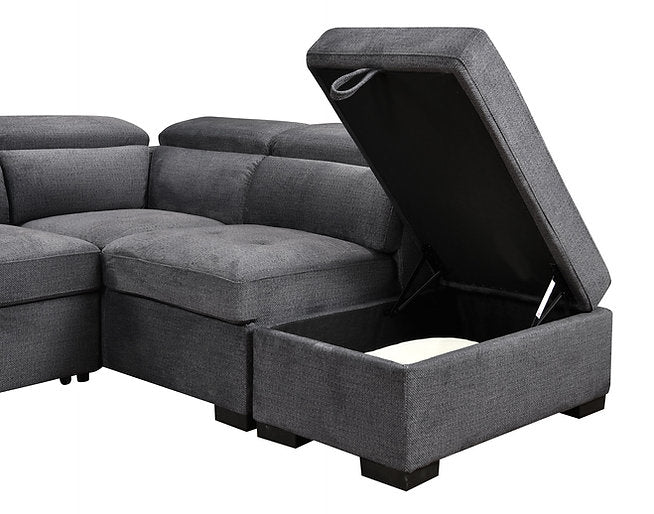 LHF Sofabed Sectional - IF 9090 - Royal Living Furniture