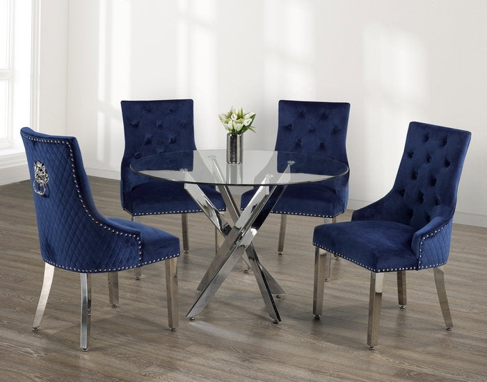 Dining Set - T 1447 - C 1252 - Royal Living Furniture