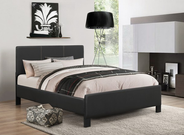 Bed Black-IF 175 - Royal Living Furniture