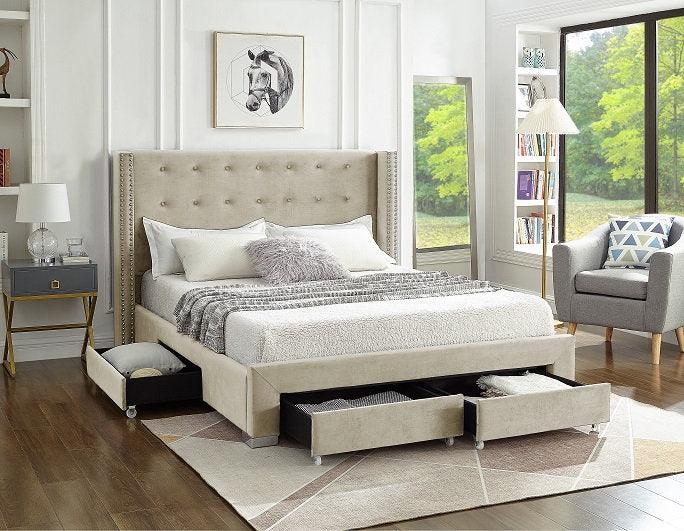 Bed Frame - IF 5327 - Royal Living Furniture